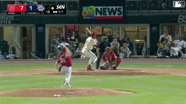 Gabriel Rincones Jr. homers (3) on a fly ball to center field. Keaton Anthony scores.