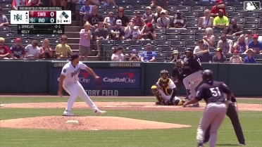 Jonathan Ornelas singles on a line drive to left fielder Jhostynxon Garcia. Yanquiel Fernández scores. Ernesto Martinez Jr. to 2nd.