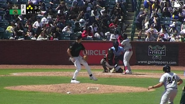 John Gil walks. Colin Burgess scores. Austin Machado to 3rd. Isaiah Drake to 2nd.