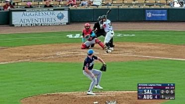 Luis Guanipa singles on a ground ball to right fielder Andrews Opata. Conor Essenburg scores.