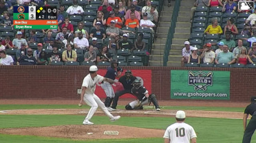 Jhon Diaz homers (1) on a line drive to right field. Marshall Toole scores. Carlos Colmenarez scores.