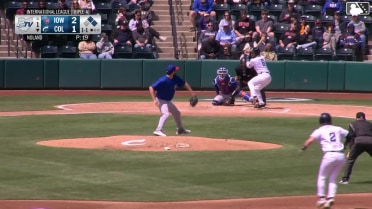 Kody Huff homers (4) on a fly ball to center field. Cooper Ingle scores. Nolan Jones scores.