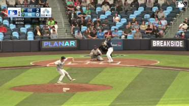 Alberto Barriga's RBI double