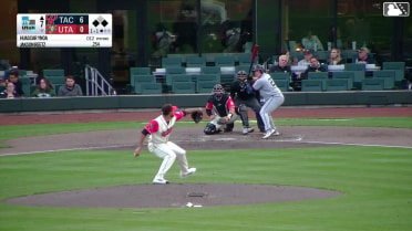 Jakson Reetz singles on a line drive to left fielder Nelson Rada. Victor Labrada scores. Colin Davis to 2nd.