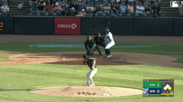 Caleb Shpur strikes out swinging and Samuel Gil caught stealing 2nd, catcher Alfredo Duno to second baseman Peyton Stovall to catcher Alfredo Duno.