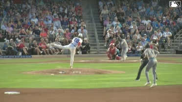 Juan Matheus reaches on a throwing error by third baseman Jake Munroe. Cam Cannarella scores. Cristian Hernández scores. Juan Matheus to 2nd.