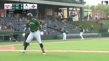 Justin Gonzales' walk-off two-run homer