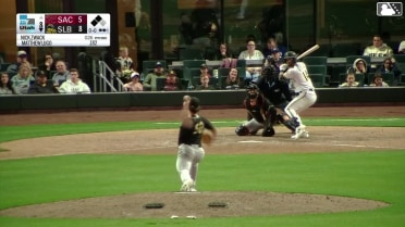 Matthew Lugo singles on a line drive to right fielder Will Brennan. Nelson Rada scores. Trey Mancini scores.