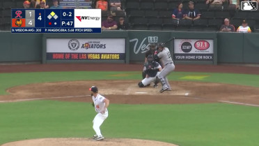 Patrick Wisdom homers (31) on a fly ball to center field. Michael Arroyo scores.