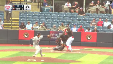 John Gil out on a sacrifice fly to left fielder Tom Poole. Mac Guscette scores.