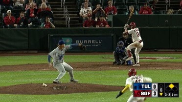 Carson Hobbs fans three in the 6th