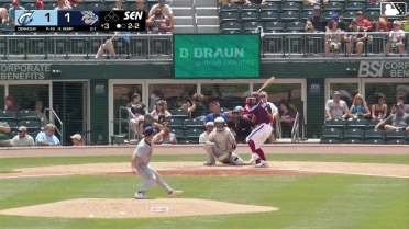 Otto Kemp homers (11) on a fly ball to left center field.