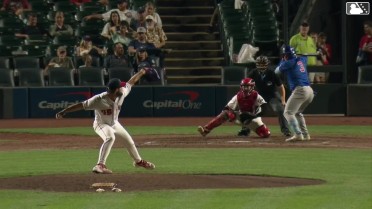 Chas McCormick doubles (1) on a line drive to left fielder JJ Bleday. Pedro Ramírez scores. BJ Murray to 3rd.