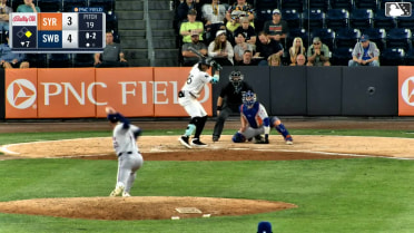 Ernesto Martinez Jr. called out on strikes and Tyler Hardman caught stealing 2nd, catcher Hayden Senger to shortstop Ronny Mauricio to catcher Hayden Senger.