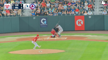Garrett Martin called out on strikes and Jackson Castillo caught stealing 2nd, catcher Maxwell Romero Jr. to second baseman Caleb Lomavita to catcher Maxwell Romero Jr.