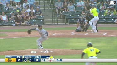 Josh Hammond singles on a ground ball to center fielder Derek Datil. Henry Ramos scores.