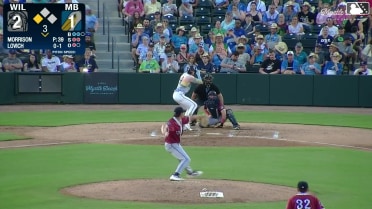 Eli Lovich strikes out swinging. Alexey Lumpuy scores. Eli Lovich to 1st. Wild pitch by pitcher Jacob Morrison.