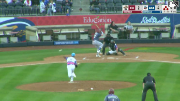 Orlando Martinez singles on a ground ball to center fielder Druw Jones. Ian Moller scores. Keyber Rodriguez scores. John Taylor to 2nd.