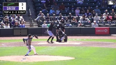 Jake Curtis In play, run(s) to Shalin Polanco