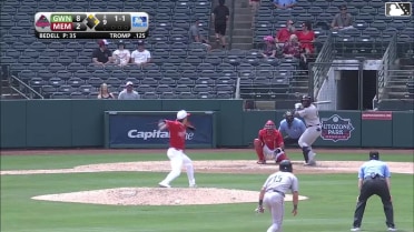 Ian Bedell In play, run(s) to Chadwick Tromp