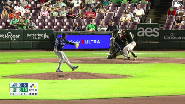 Carter Graham doubles (15) on a sharp line drive to left fielder Caleb Shpur. Kien Vu scores.