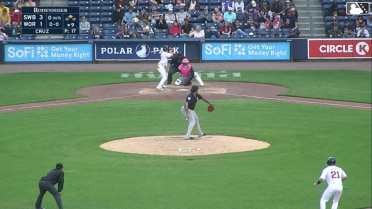 Yovanny Cruz In play, run(s) to Braiden Ward
