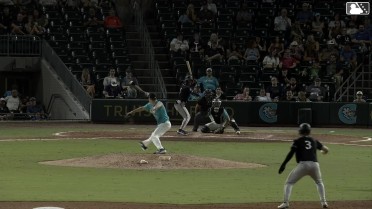 Enrique Bradfield Jr. singles on a ground ball to left fielder Caden Connor. Ryan Noda scores. Jud Fabian out at home on the throw, left fielder Caden Connor to catcher Korey Lee. Fernando Peguero to 3rd.