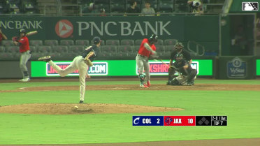 Kahlil Watson hits his first homer