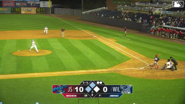 Yeuris Jimenez Ball to Nick Biddison