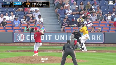 Dean Curley singles on a ground ball to left fielder Sam Brown. Jace LaViolette scores. Aaron Walton to 2nd.