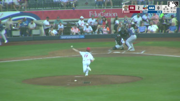 Max Wagner homers (8) on a fly ball to left center field.