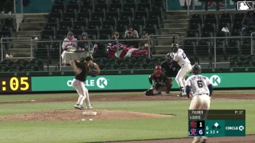 Brennen Davis singles on a line drive to left fielder Victor Bericoto. Colt Emerson scores.