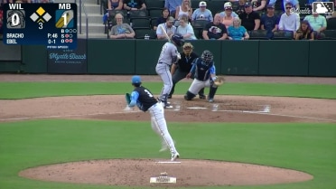 David Bracho Ball to Brady Ebel
