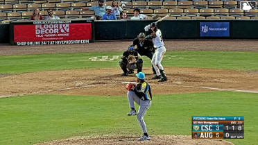 Cesar De Jesus In play, run(s) to Nick Montgomery