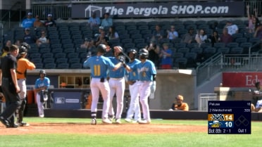 Ryan Waldschmidt homers twice