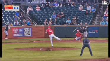 Chandler Seagle's unique infield single