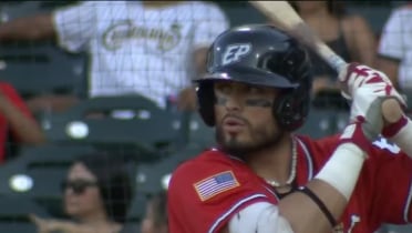 Tirso Ornelas hits his 12th homer of the year