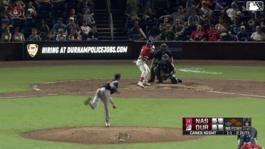 Colton Gordon In play, run(s) to Oliver Dunn