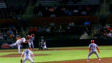 Cam Collier's two-run single for Peoria