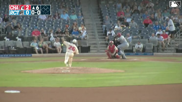 Alfredo Duno lofts his third Double-A homer 