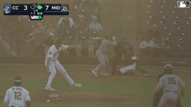 Joseph Sullivan triples (2) on a sharp fly ball to center fielder Ryan Lasko. Max Holy scores.