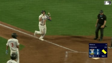 Ivan Melendez breaks the franchise home run record