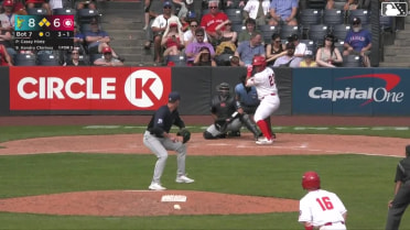 Kendry Chirinos walks. Tucker Toman scores. Mathieu Vallee to 3rd. Maddox Latta to 2nd.