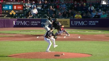 Wuilfredo Antunez doubles (5) on a fly ball to left fielder Chris Meyers. Luke Hill scores. Jaison Chourio scores. Alfonsin Rosario to 3rd.