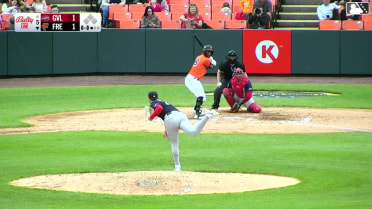 Leandro Arias homers (2) on a fly ball to right field.