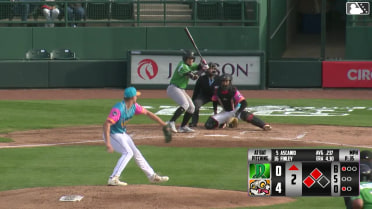 Johnny Ascanio grounds out softly, second baseman Casey Yamauchi to first baseman Dylan Fien. Yerlin Confidan scores. Alfredo Alcantara to 3rd.