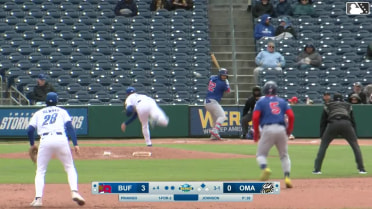 Brandon Johnson In play, run(s) to Yohendrick Pinango