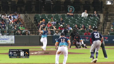 Jose Herrera singles on a ground ball to center fielder Kellen Strahm. Michael Helman scores. Gilberto Celestino to 2nd.