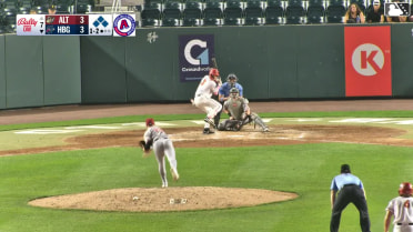 Devin Fitz-Gerald out on a sacrifice fly to right fielder Jesus Castillo. T.J. White scores. Cortland Lawson to 3rd.
