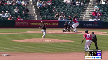 Jose Cordova singles on a sharp line drive to right fielder Nick Schnell. Charlie Condon scores. Chad Stevens to 2nd.